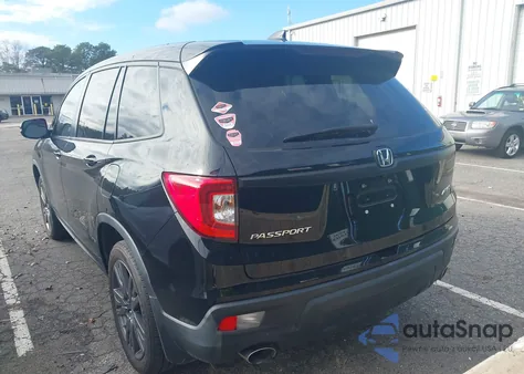 2021 Honda Passport Awd Ex-L из США, поврежденный, VIN 5FNYF8H58MB040933